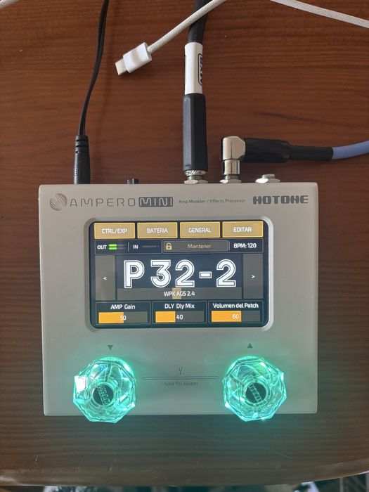 Pedaleira ampero mini