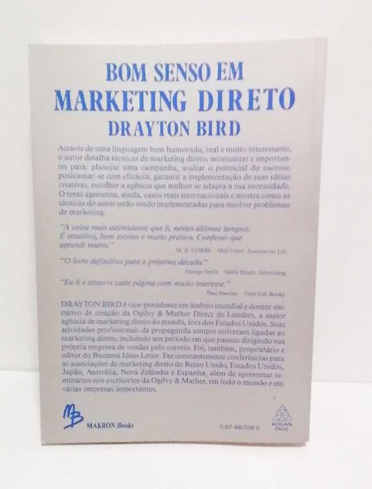 Bom Senso em Marketing Direto, de Drayton Bird