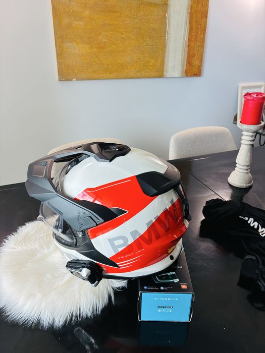 Capacete BMW GS Carbon Evo MIPS + Cardo Packtalk Bold JBL