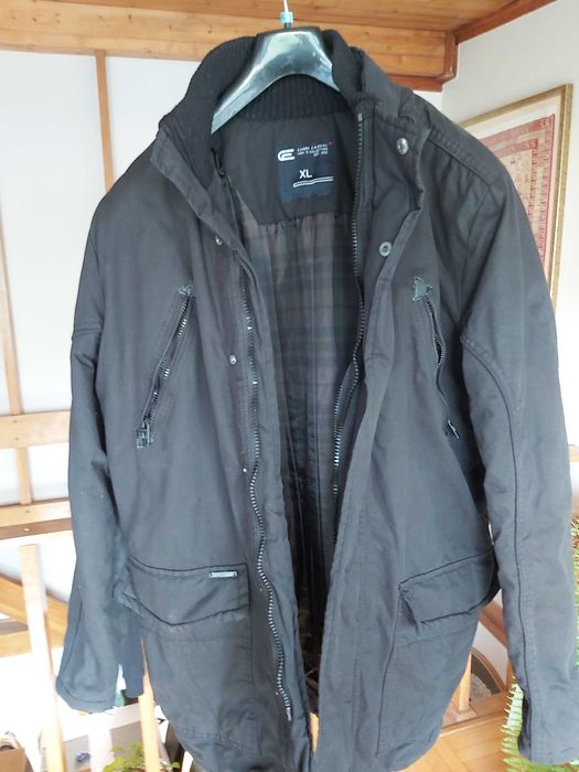 Kurtka zimowa męska czarna CARRY r.XL