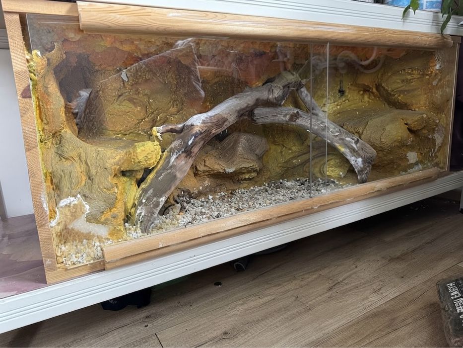 Terrarium Nowe 120cm dlugości Drewno Darmowa dostawa