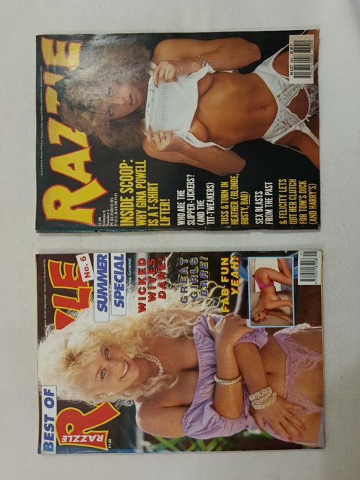 26 revistas  RAZZLE  ( sexo e erotismo )