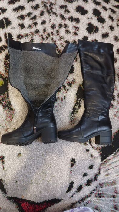 Жіночі зимові ботфорди 39,40 розмір