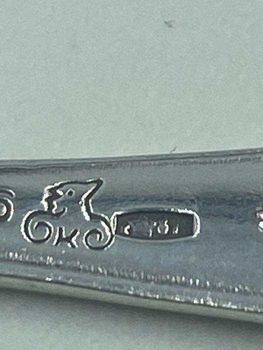 Срібні ковові ложки 875 зірка