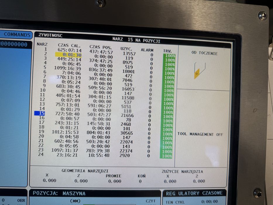 Tokarka Haas ST-30SS Napędzane narzedzia