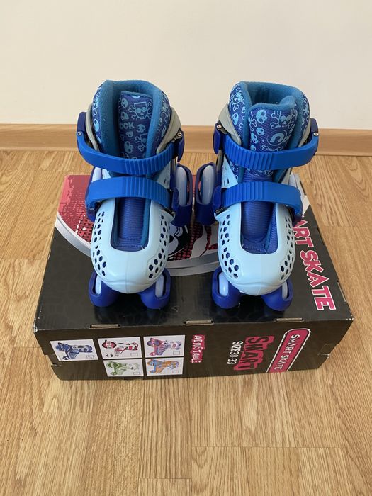 Дитячі ролики квади розсувні Smart Skate (р30-33)