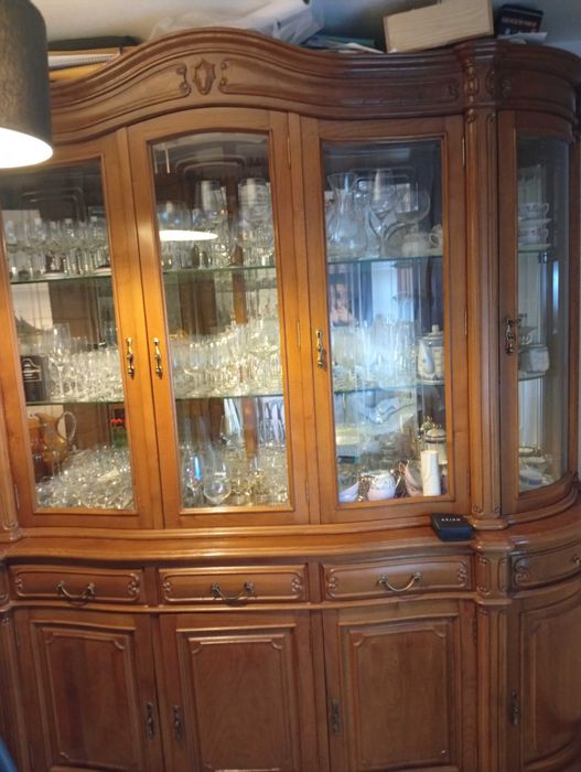 Mobília de sala em cerejeira em óptimo estado