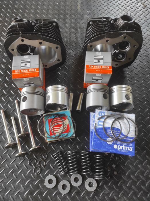 Nowe amortyzatory WSK 125 175 z regulacją twardości tłumik wał cylinde