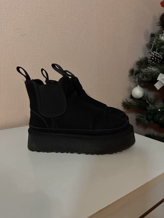 Угги зимові чорні