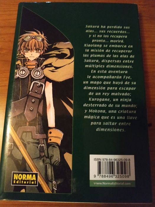 Manga Tsubasa Chronicle vol 1  espanhol