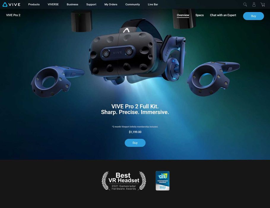 VIVE Pro 2 Full Kit