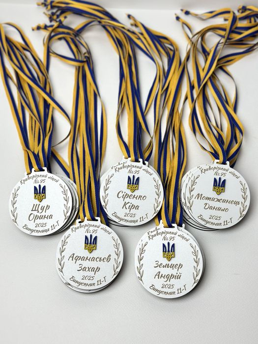Медалі випускникам, медаль на випускний в садок/школу