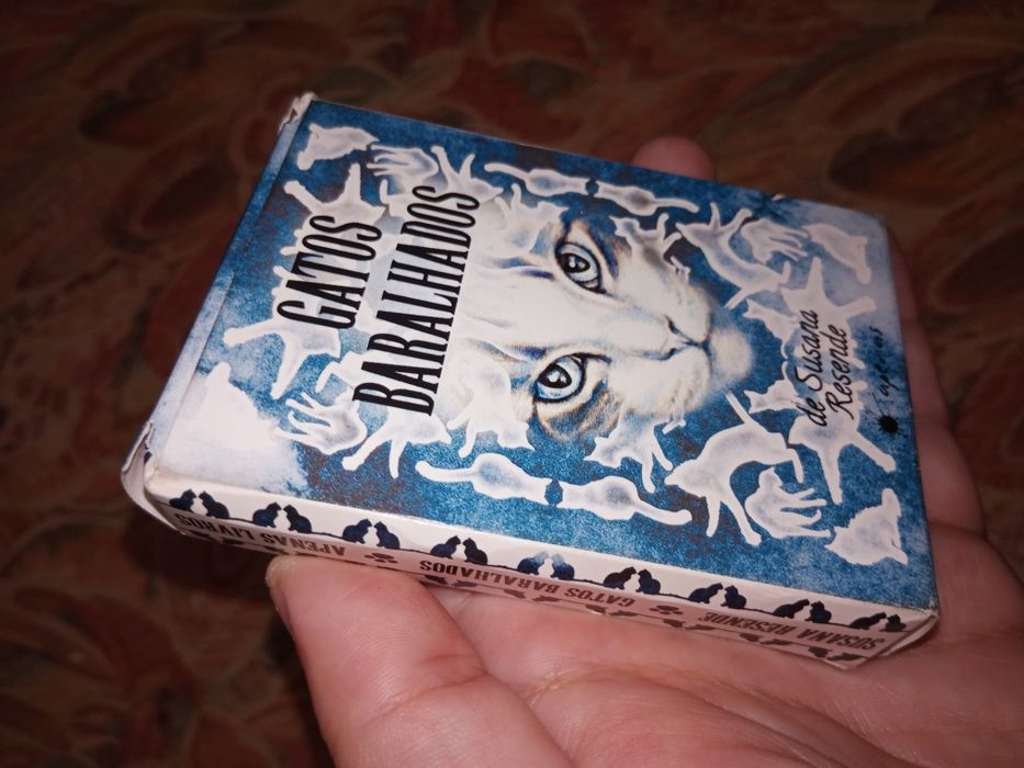 Jogo de cartas baralho tema Gatos Baralhados