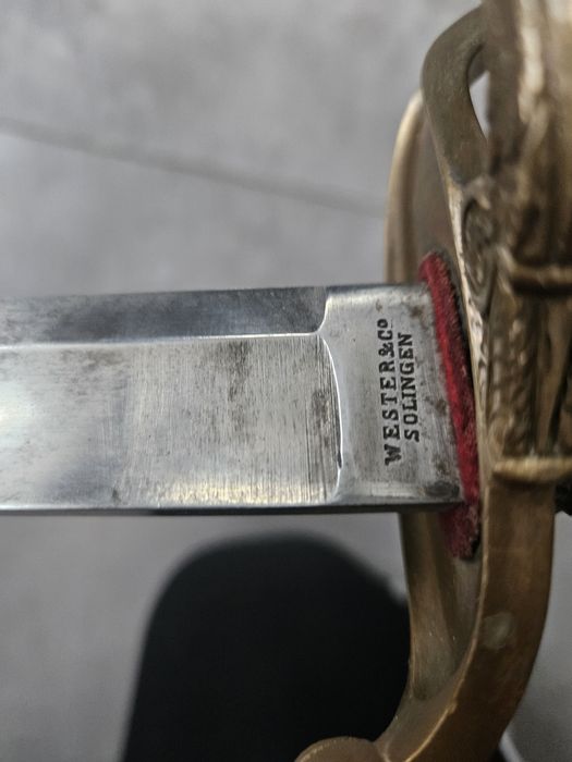 Szabla XIX wiek oficerska