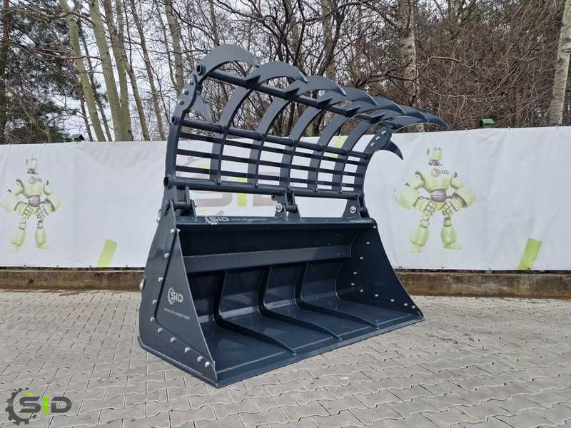 Łyżko krokodyl ząb palony XXL 2,2 m, 1,8 m3 [LKZPXXL1] SID