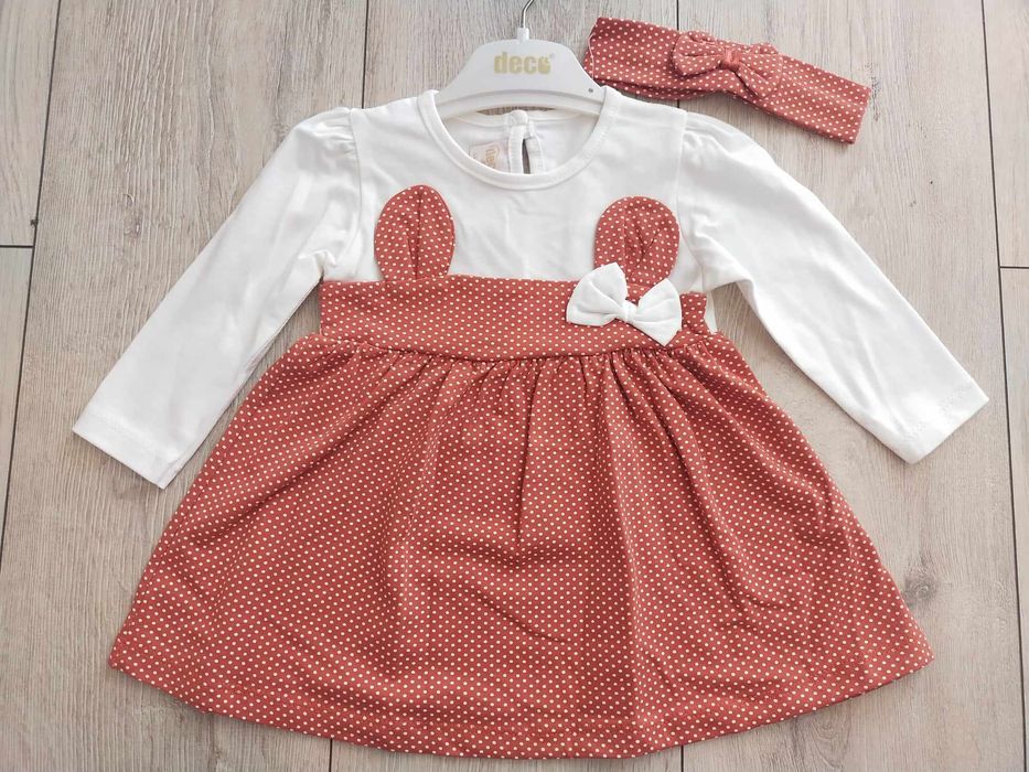 Sukienka z opaską rozm 74