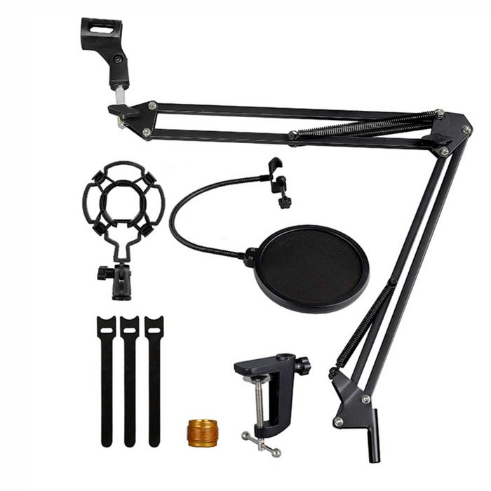 Zestaw do mikrofonu KALINE NB-35/SET statyw kosz popfiltr NB35SET