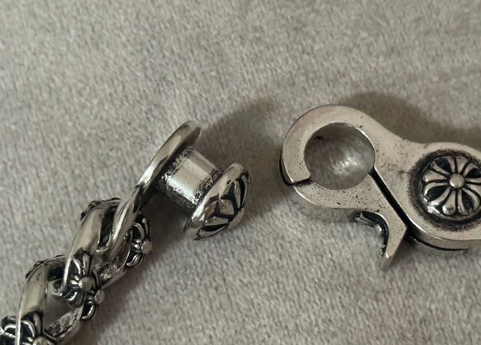 Браслет Chrome Hearts под серебро унисекс