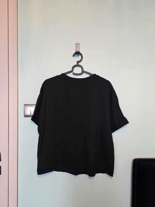 Czarny crop top redherring