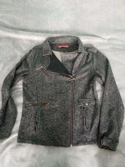 Żakiet ciemny szary