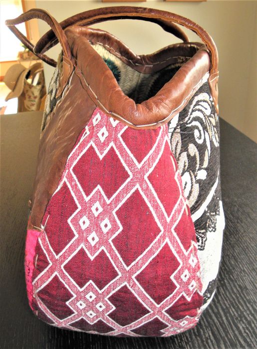 Bolsa artesanal marroquina