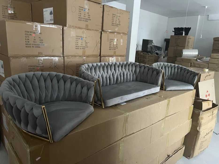 Стілець Just Sit IMPERIA велюр для салону, кухні, вітальні