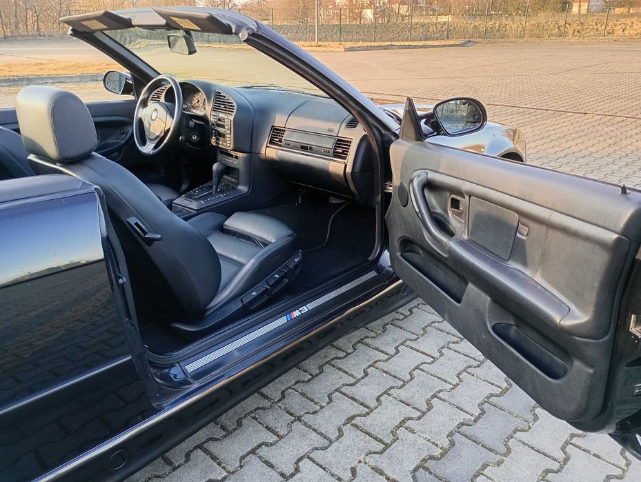 BMW M3 E36 Cabrio 3.2L - zadbane i bezwypadkowe - nowy dach - serwisowana - stan bdb