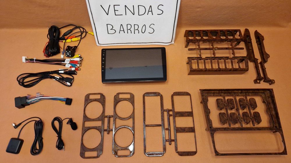 (NOVO) Rádio 2DIN 9" • Mercedes W202 (c220 c200) • Android GPS 4+64GB