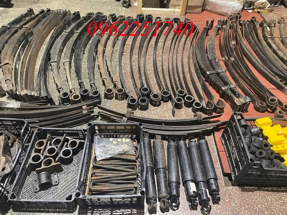 Ресори, амортизатори, втулки рессор Уаз 452, Уаз 469, Газ 69, Газ 53