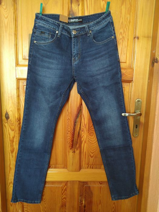 spodnie męskie jeansy XL  36/34