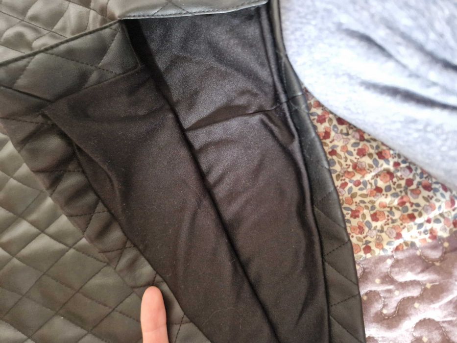 Спідниця з екошкіри Zara