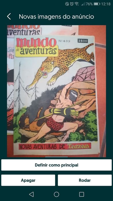 Raro-Lote de 224 Mundo de Aventuras 1a, 2a e 3a Séries desde 1950