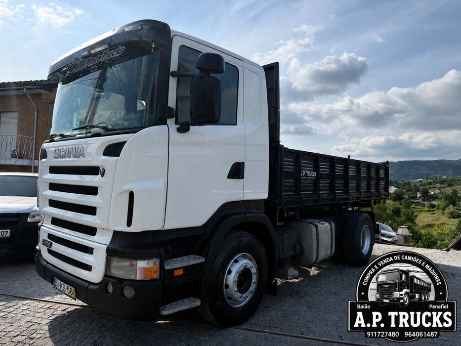 Scania R470 tribasculante