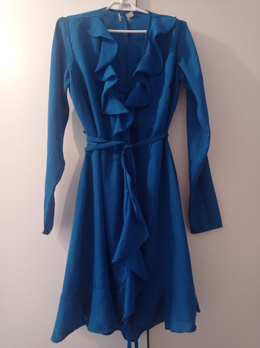 Sukienka ASOS r.38 kobalt