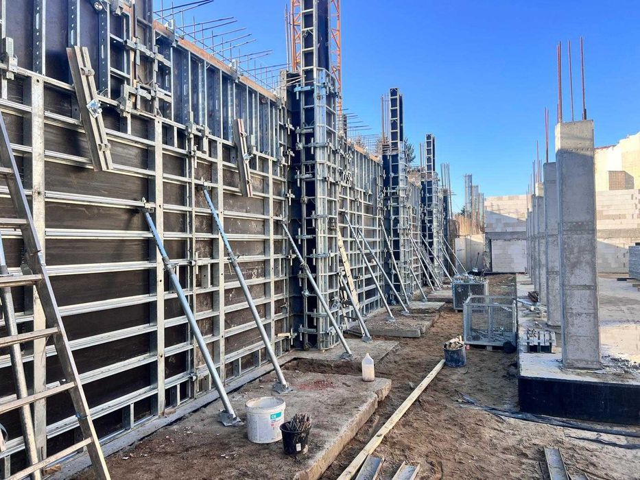 Szalunki ścienne TYP RASTO 96,6m2 – zestaw