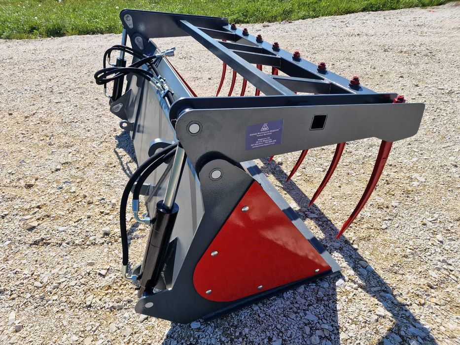 Łyżko krokodyl 2m MOCNY Euro MANITOU Faucheux SMS siłowniki pionowe