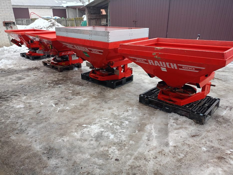 Rozsiewacz Rauch ZSA600;ZSB;MDS;Amazone Zaf 603,ZAX Perfect, Rotina