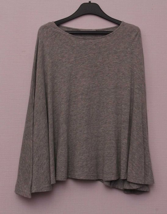 COS рр S пончо из хлопка и вискозы