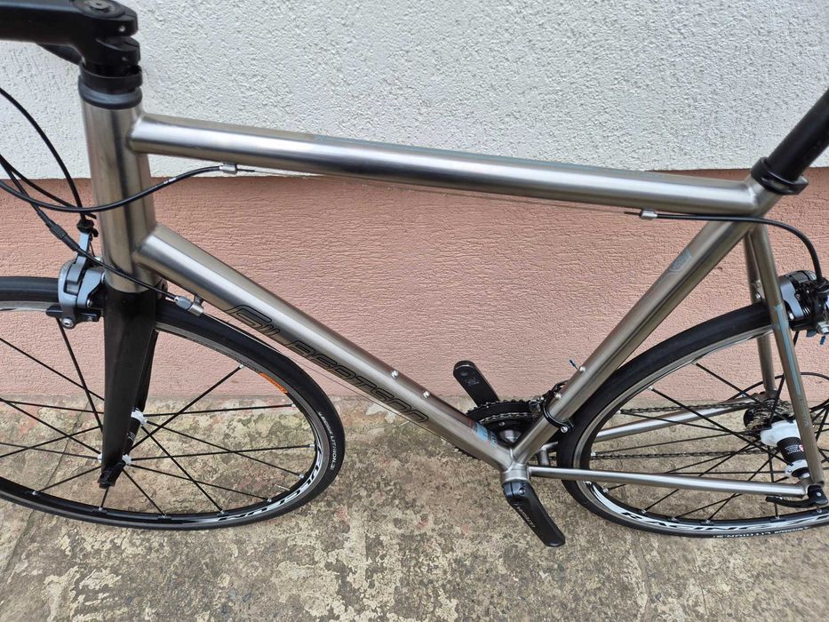 Rower szosowy tytanowy Gilbertson, tytan, Shimano Ultegra, Racing 1