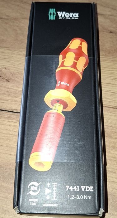 WERA 7441 1,2-3 Nm plus bity
