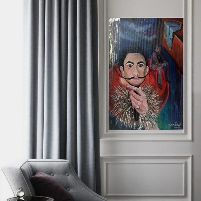 Авторська картина Діалог із  Дали