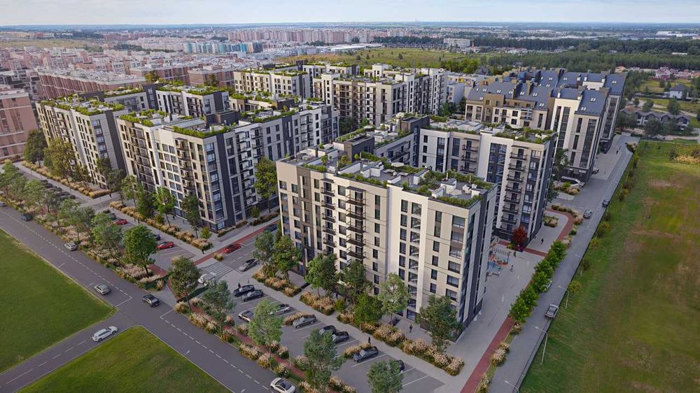 2 кімн. квартира з автономним опаленням у ЖК Park Residence 60 м²