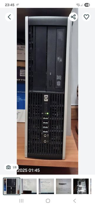 Ecrã + Computador Hp