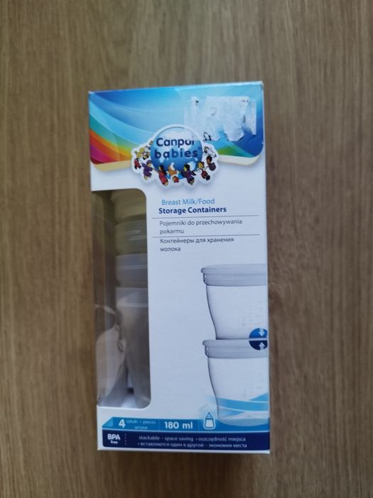 Pojemniki do przechowywania pokarmu Canpol babies