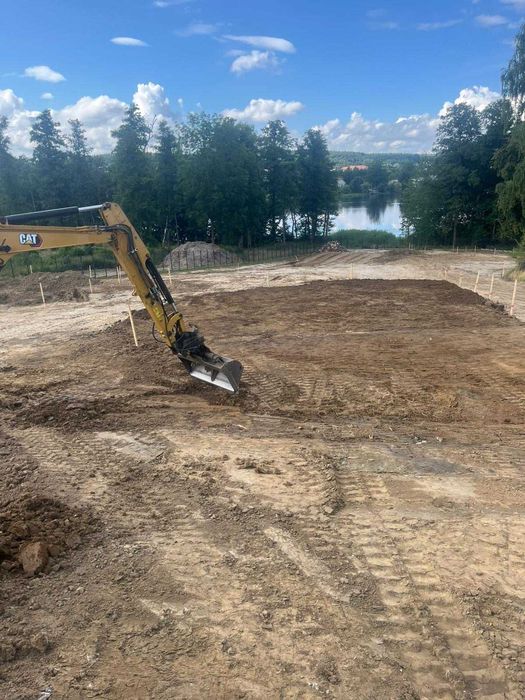 Prace ziemne, usługi minikoparką, ładowarką. Transport kruszyw