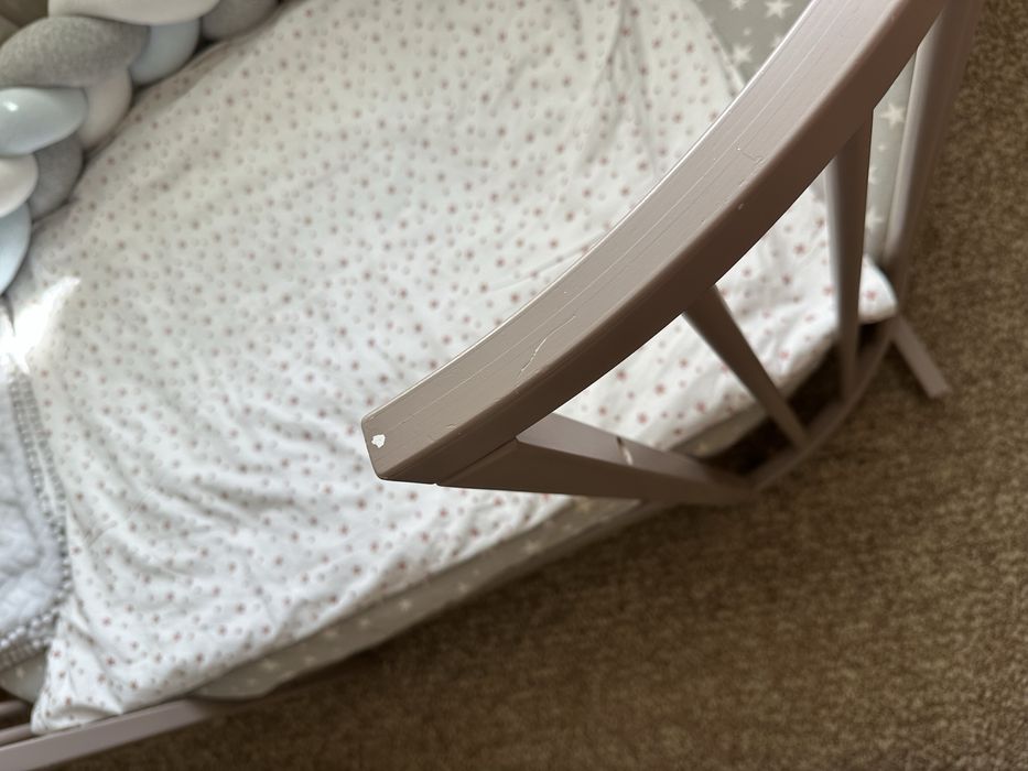 Ліжечко з матрасами royal sleep 7в1