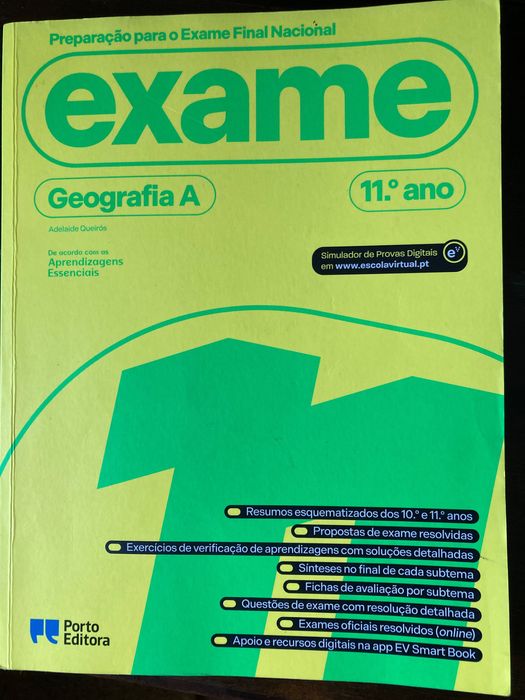 Manual de exercícios para o exame de geografia A 11°ano