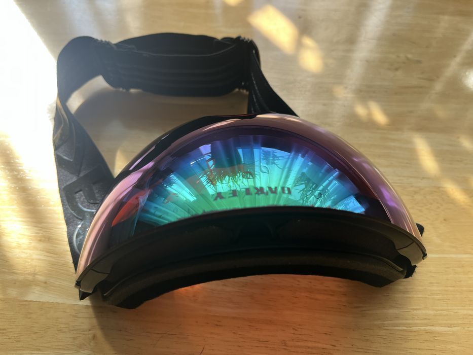 Oakley Flight Deck M XM Jade Iridium Prizm Gogle Snowboard Narty