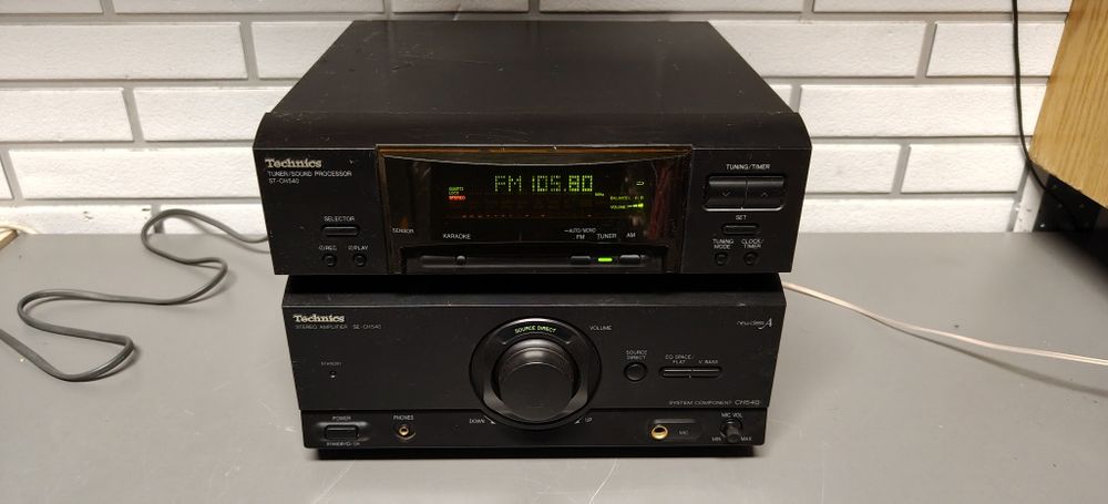 Wzmacniacz i Tuner TECHNICS se-ch540. Class A