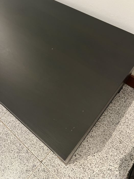 Aparador tv IKEA Lack  cor preto- castanho